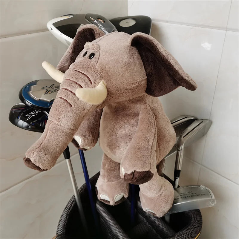 Plush Headcover for Golf Fairway Woods and Right Handed Clubs