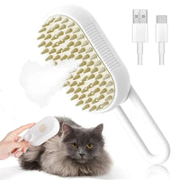 Plastic Pet Spray Grooming Comb with Water Mist for Dogs and Cats