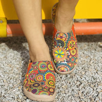 Women Loafers Casual Travel Shoes Anti Slip Slip On Flats Breathable Lightweight Walking Loafers Ethnic Style for Outdoor Travel - Buy online at  Vibe In Cart.