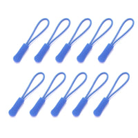 Set of 10 PVC Zipper Pull Replacement Clips for Bags