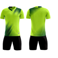 Unisex Soccer Uniform Jersey and Shorts Set for Futsal Training