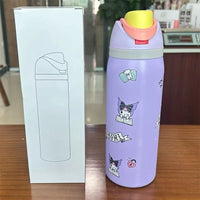 500ml Stainless Steel Thermal Insulated Flask for Kids with Leak Proof Design