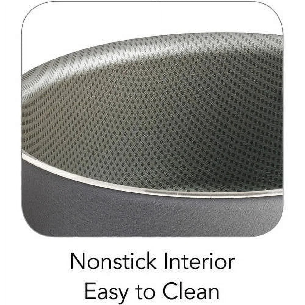 Nonstick Covered Sauce Pan 3 Quart Aluminum Dishwasher Safe Easy Cleanup Stay Cool Handle Tempered Glass Lid Kitchen Cookware - Buy online at  Vibe In Cart.