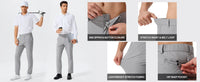 Men's Casual Golf Pants, Stretch Slim Straight Lightweight Quality Business Pants Golf Sports Trousers 30-34 Inseam Length - Buy online at  Vibe In Cart.