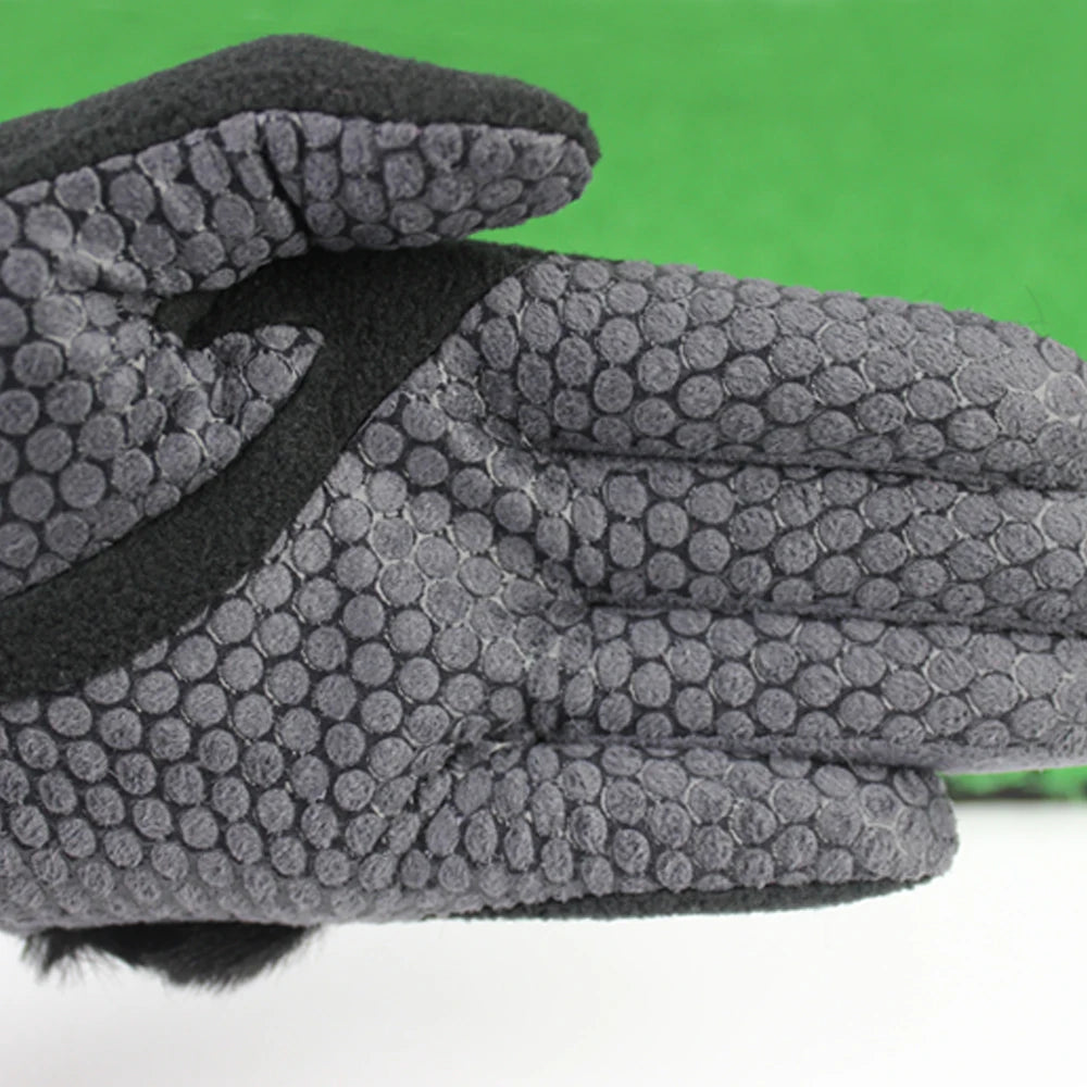 1Pair Fashion Women Winter Warm Gloves Faux Fur Suede Golf Gloves Thick Plus Velvet Anti-slip Female Driving Skiing Gloves - Buy online at  Vibe In Cart.