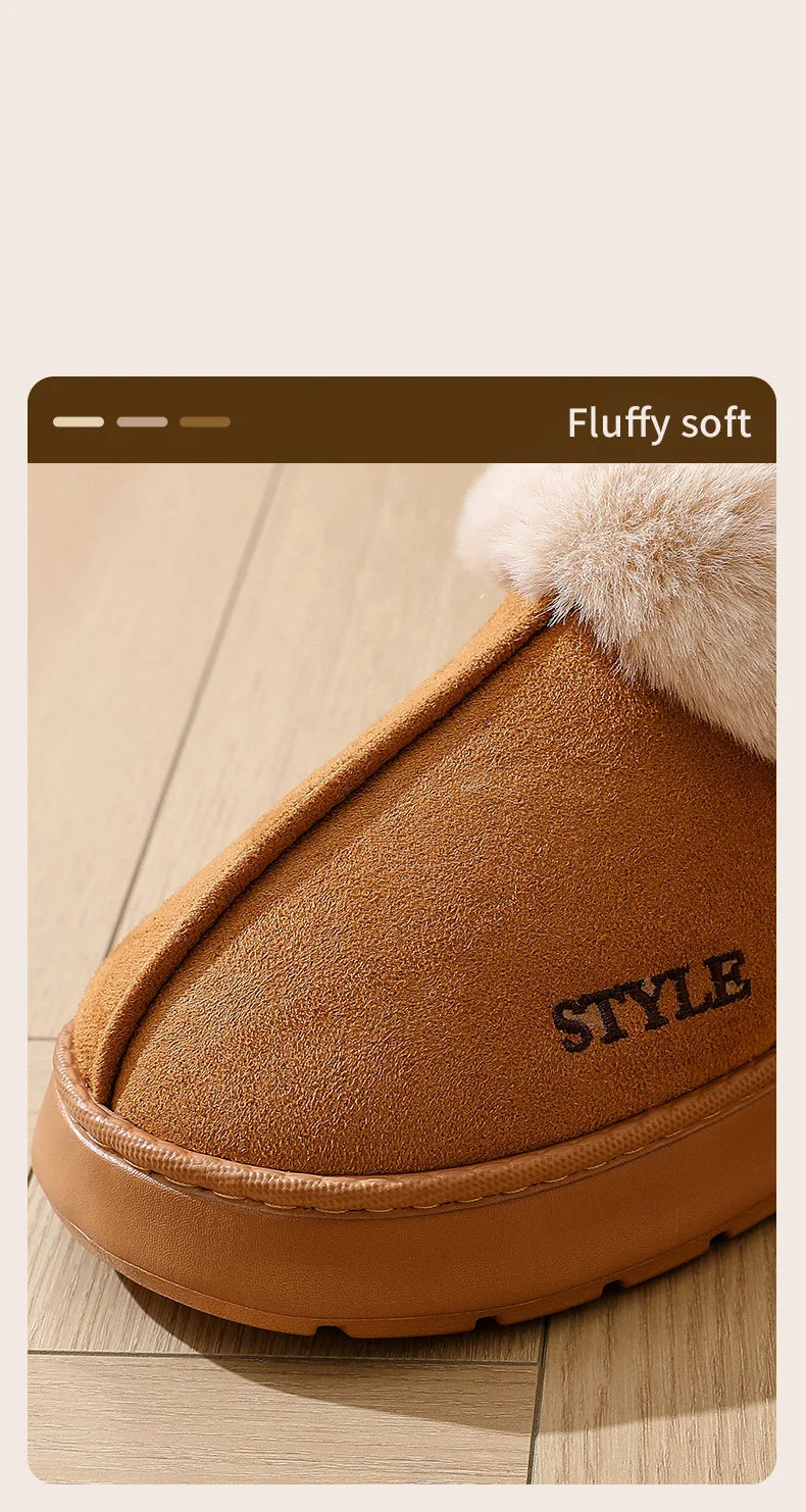 Comwarm Women's Snow Boots For Outdoor Classic Non-Slips Winter Warm Snow Boots Fashion Cozy Plush Women Boots Fuzzy Home Boots - Buy online at  Vibe In Cart.