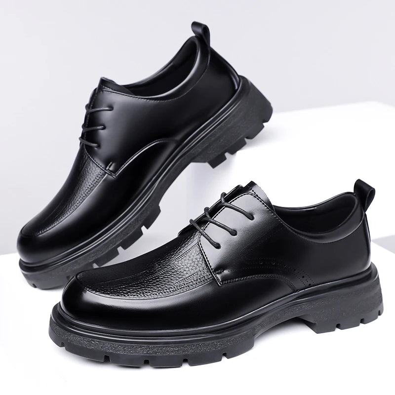 2025 New Classic Shoes for Men, Authentic Calfskin Brogue Formal Shoes for Men Handcrafted Men's Oxford Shoes Business Formal - Buy online at  Vibe In Cart.