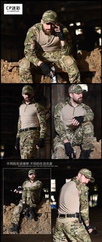 Tactical G3 Uniform Sets NEW Mens Camo Suits Outdoor Hunting Shirt Pants Tops Elastic Duty Cargo Trousers Windproof - Buy online at  Vibe In Cart.