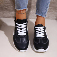 2025 Spring New Women Sneakers Comfortable Outdoor Fashion Versatile Flat Casual Sneakers Lace Up Women Sports Shoes Plus Size - Buy online at  Vibe In Cart.