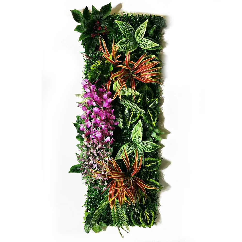 40X120CM Artificial Plant Wall Decoration Simulation Chlorophytum Comosum Grass Decoration Garden Fence Wedding Hotel Decoration - Buy online at  Vibe In Cart.