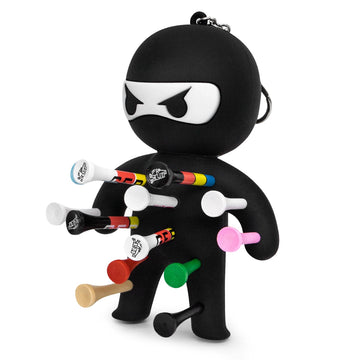 Cute Ninja Portable Golf Ball Tees Holder Keychain - Hote Sale Golf Accessory for Club Bag - Buy online at  Vibe In Cart.