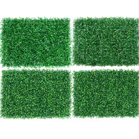 40x60cm Artificial Plant Walls Foliage Hedge Grass Mat Greenery Panels Fence Home Decor Fake Plants Garden Simulated Lawn - Buy online at  Vibe In Cart.