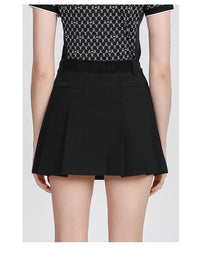 Azureway new golf skort women high-waisted thin skirts sports tennis quick drying skirts with safety shorts ladies golf clothes