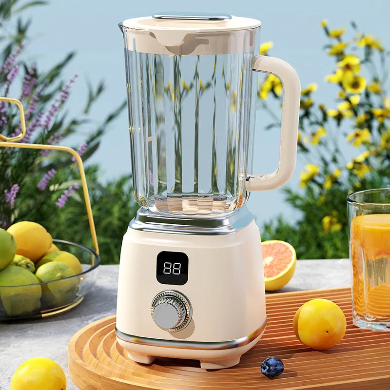 Multifunctional Electric Juicer with 10 Blades and 3000mAh Battery