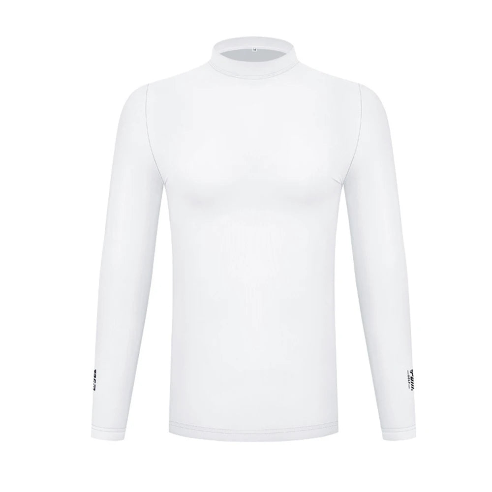 PGM Golf Apparel Men Sunscreen Clothing Ice Silk Long Sleeve Top Ice Feel Anti UV Cool Breathable High Elasticity Sports T-shirt - Buy online at  Vibe In Cart.