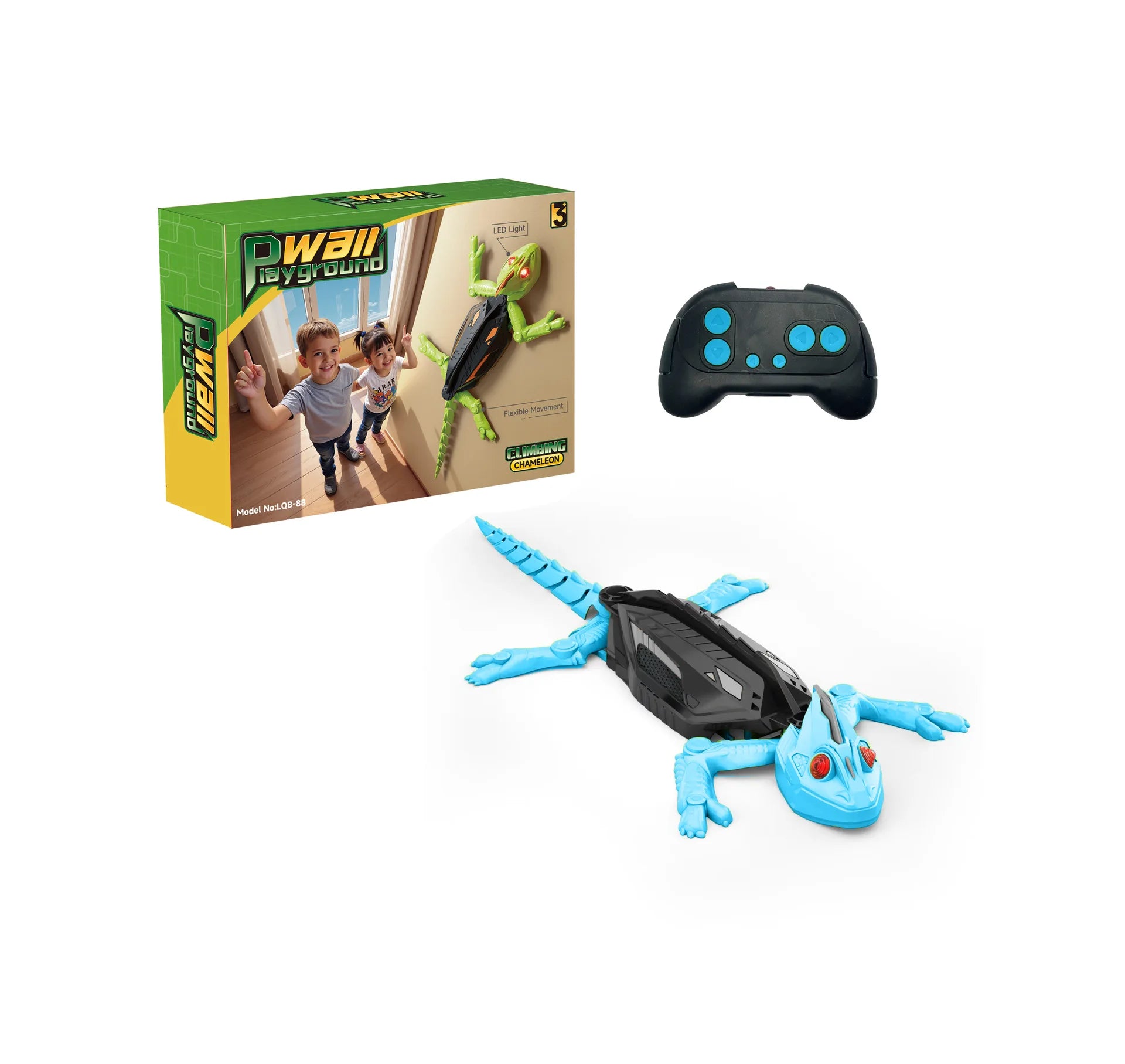 RC Wall Climbing Gecko Toys Biomimetic Crawling Insect Prank Toy Kids Remote Control Electric Robot Lizard Bionic Novelty Gift - Buy online at  Vibe In Cart.