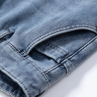 Men's Winter Warm Fleece Lined Thick Stretchable Business Casual Jeans Lightweight Trousers for Office And Daily Wear - Buy online at  Vibe In Cart.