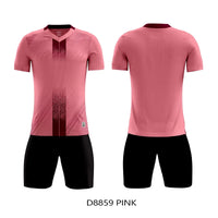 Unisex Soccer Uniform Jersey and Shorts Set for Futsal Training