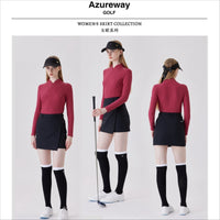 Azureway Golf Short Skirt Fashion Irregular Skort Quick-drying Breathable Women's Anti-light Culottes Sports Casual Golf Wear - Buy online at  Vibe In Cart.