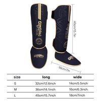 High-Quality PU Leather Boxing Shin Guards Ankle Support Protector MMA Muay Thai Training Leg Warmers Light Kicking Shin Pads - Buy online at  Vibe In Cart.