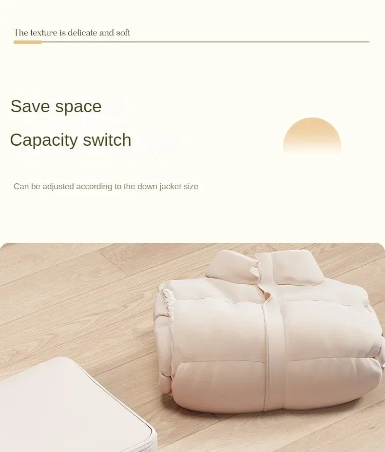 Foldable Polyester Compression Packing Bag for Clothes and Travel Storage, 1-10 Pieces