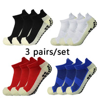 3 pairs New Men Women Football Socks Short Sports Silicone Non-Slip Grip Soccer Socks calcetines hombre  futbol - Buy online at  Vibe In Cart.