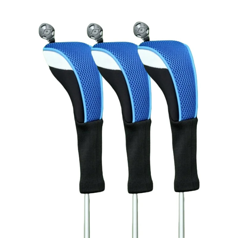 3pcs/pack Golf Hybrid Headcover Long Neck Hybrid Head Covers UT Golf Clubs Covers 3 Pieces Red Colour - Buy online at  Vibe In Cart.