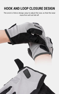 Noeby Fishing Gloves Non-slip Full Finger Outdoor Sun Protection Anti-UV Cycling Running Gloves Men Women Tackle - Buy online at  Vibe In Cart.