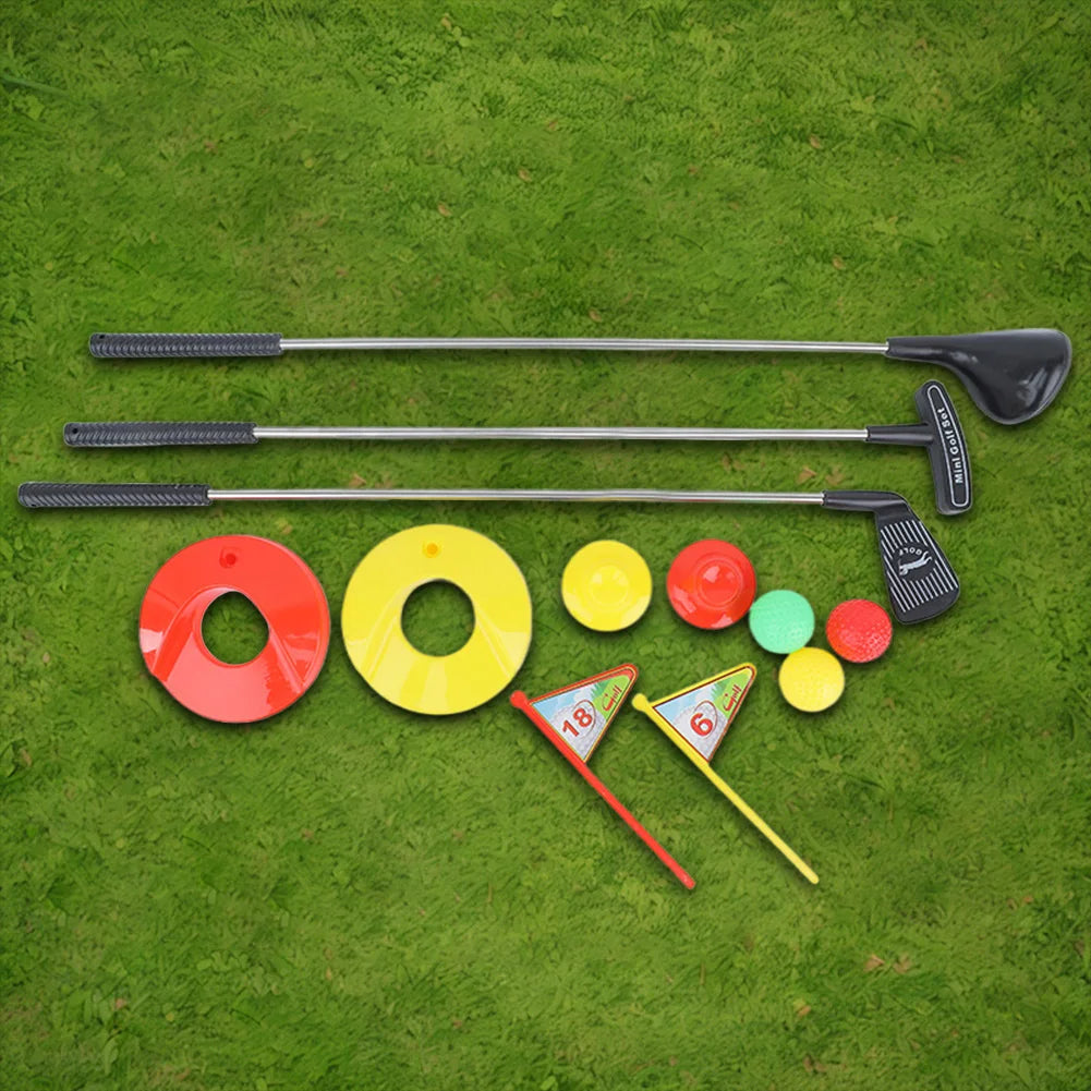 Educational Plastic Golf Clubs Set for Toddlers Ages 3-6