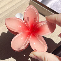 1/2/3 Pcs Hawaiian Gradient Flower Hair Claw Clip Women Fashion Large Hair Clip Girls Hairpin Barrettes Bohemia Hair Accessories - Buy online at  Vibe In Cart.