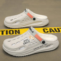 Men's Winter Warm Furry Plush Indoor Slippers