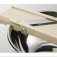 Professional Mandolin Slicer Japanese, Ivory Color Kitchen Vegetable Cutter - Buy online at  Vibe In Cart.