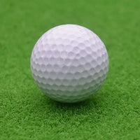 Set of 10 White Two-Piece Standard Golf Balls for Practice
