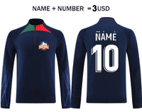 23-24 New Season Men Children Football Jersey Training Tracksuit Autumn Winter 2 Piece Long Sleeve Jacket Pants Soccer Uniform - Buy online at  Vibe In Cart.