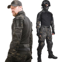Tactical G3 Uniform Sets NEW Mens Camo Suits Outdoor Hunting Shirt Pants Tops Elastic Duty Cargo Trousers Windproof - Buy online at  Vibe In Cart.