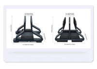 Vertical Adjustable Aluminum Laptop Stand with 0.35-1.6 Inch Width