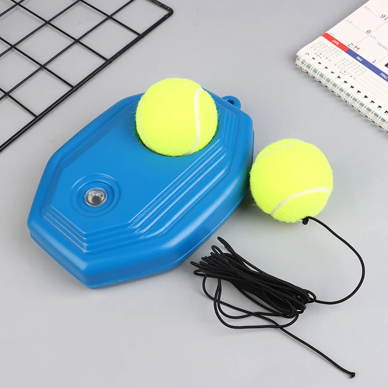 Portable Solo Tennis Trainer Rebound Tennis Ball With String Rope Self Tennis Practice Training Tool For Adults Kids Beginners - Buy online at  Vibe In Cart.