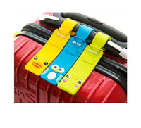 Animal Print PU Material Luggage Tag for Suitcases 23.5cm x 4cm