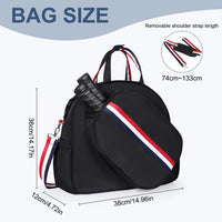 Adjustable Pickleball Paddle Backpack Bag Multi Sport Large Capacity Storage Tennis Racquetball Equipment For Men Women - Buy online at  Vibe In Cart.