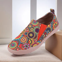 Women Loafers Casual Travel Shoes Anti Slip Slip On Flats Breathable Lightweight Walking Loafers Ethnic Style for Outdoor Travel - Buy online at  Vibe In Cart.