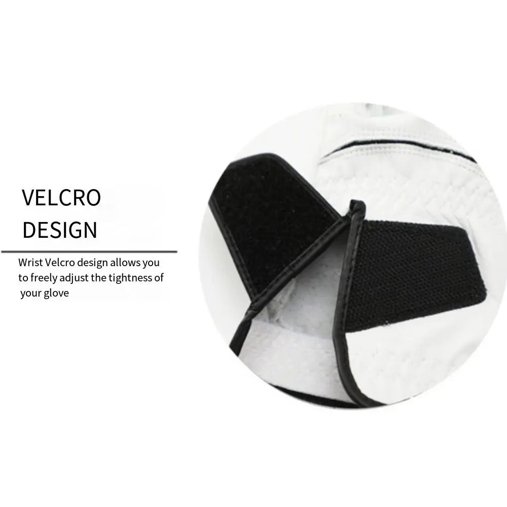 Sheepskin Men's Sports Golf Glove Breathable Single Left Hand Leather Golfing Glove Maximum Grip Slip-Resistant Golf Accessories - Buy online at  Vibe In Cart.