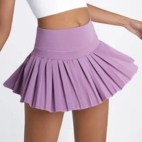 Cloud Rise Pocket Tennis Skirts Gym Golf Running Pleated Pantskirt Plus Size SEXY Women XS-XXL Sports Fitness High Waist Skort - Buy online at  Vibe In Cart.
