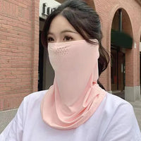 Women's Polyester UV Protection Outdoor Neck Scarf for Spring and Summer