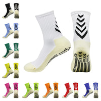 1 Pair New Men Women Soft Breathable Anti-slip Football Socks Running Soccer Basketball Badmintion Cycling Sports Grip Socks - Buy online at  Vibe In Cart.