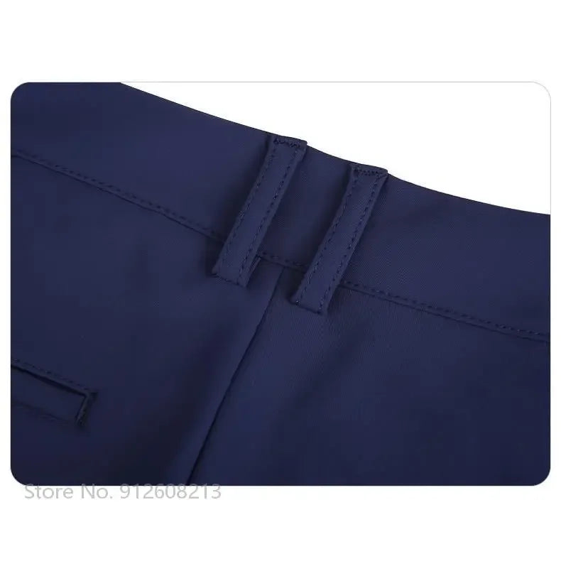 Women's Flared Slim Warm Golf Pants for Autumn Winter