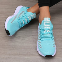 Women's Sports Shoes Mesh Lightweight Soft Sole Jogging Strap Breathable Fashion Sports Walking Casual Tennis Flat Shoes for Men - Buy online at  Vibe In Cart.