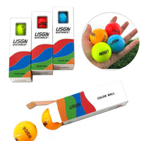 1 Box 12 Pcs Golf Two Layers Game Ball Durable 4 Colors Golf Practice Balls Golf Sports Supplies Ultra Distance Line Assist - Buy online at  Vibe In Cart.