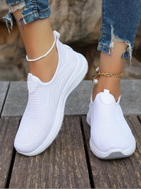 Summer New Mesh Breathable Large Size Casual Shoes for Women Soft Sole Lightweight One Step Single Shoes for Women - Buy online at  Vibe In Cart.