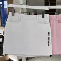 Slimming Golf Skort - A-Line Shape Tech + Built-in Shorts, On/Off Course Wear