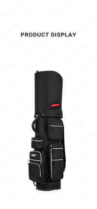 Travel Golf Bag with Fixed Club Holder, Nylon Material